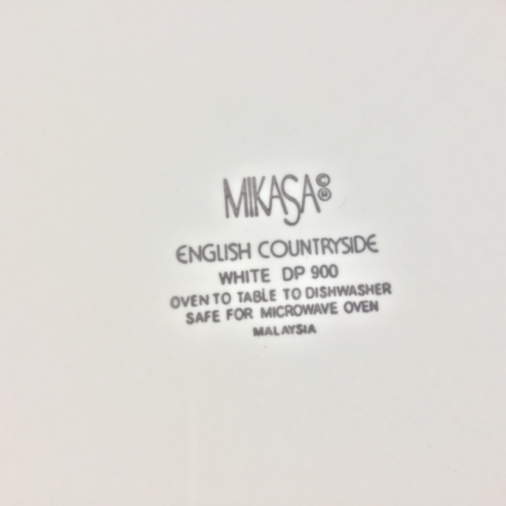 Vintage Mikasa English Countryside White DP 900 Soufflé/Serving Dish - Picture 7 of 8